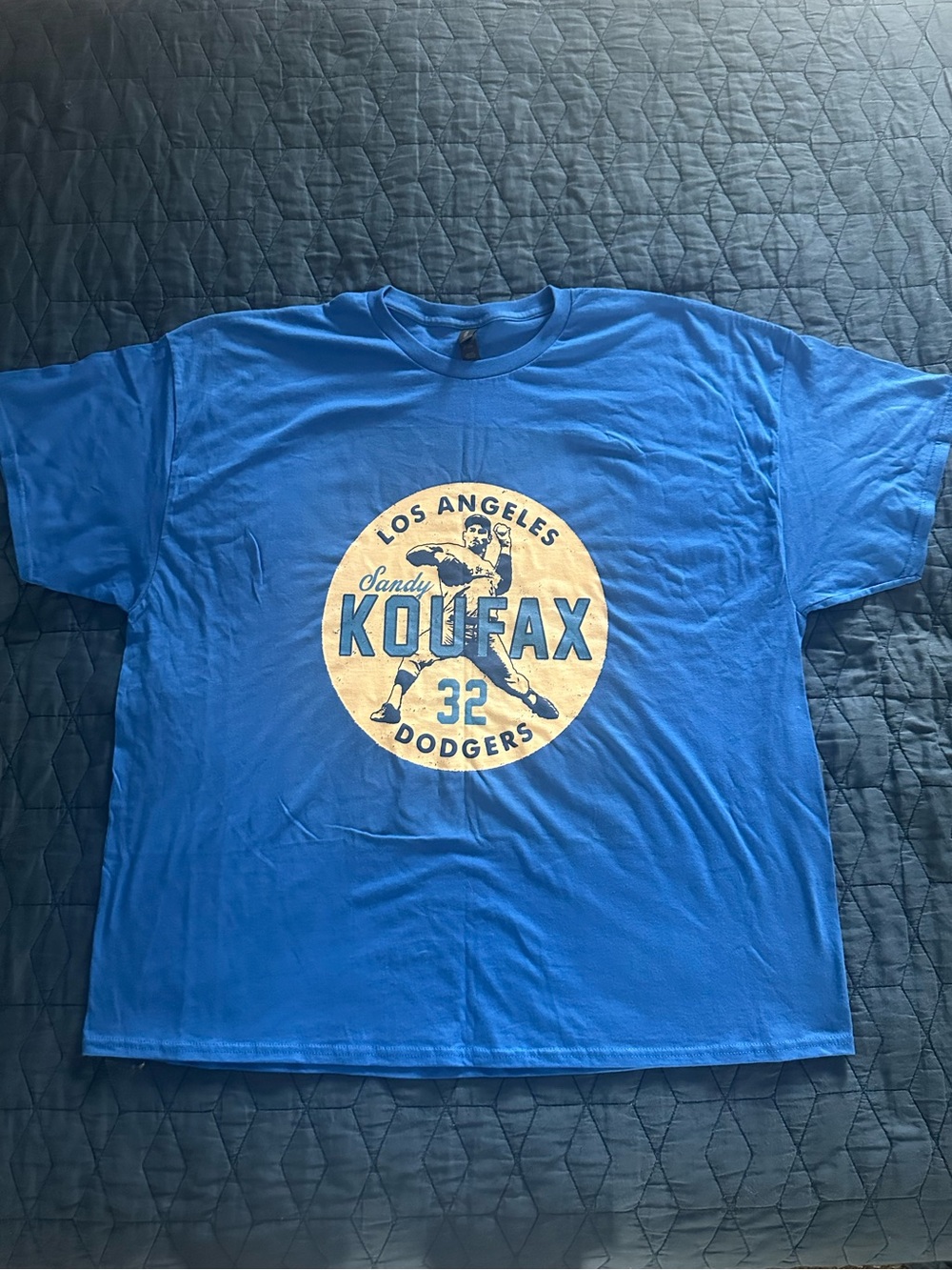 Vintage Sandy Koufax Los Angeles Dodgers Graphic T-Shirt